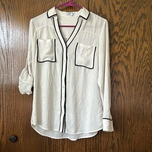 Express blouse- size medium -2 different sleeve options!
